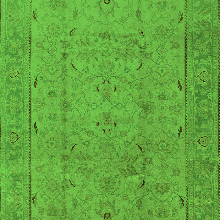 Oriental Green Industrial Rug, urb3032grn