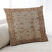 Lifestyle Image of Mid-Century Modern Urban Square Mahogany Brown Throw Pillow, 18 inch by 18 inch, pwurb3033