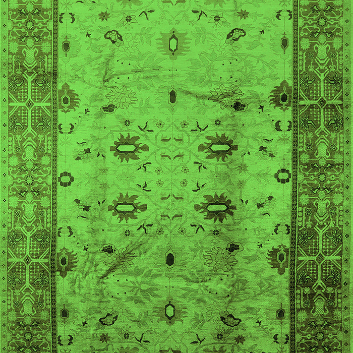 Oriental Green Industrial Rug, urb3033grn