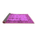 Sideview of Oriental Purple Industrial Rug, urb3033pur