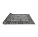 Sideview of Oriental Gray Industrial Rug, urb3033gry