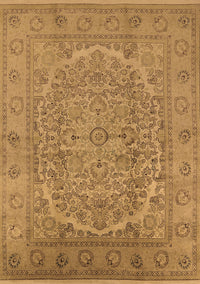 Oriental Brown Industrial Rug, urb3034brn