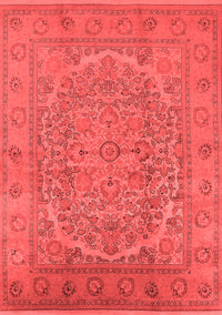 Oriental Red Industrial Rug, urb3034red