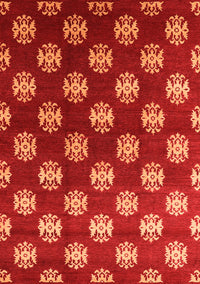 Oriental Orange Industrial Rug, urb3035org