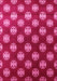 Machine Washable Oriental Pink Industrial Rug, wshurb3035pnk