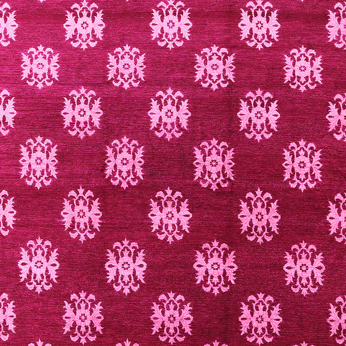 Machine Washable Oriental Pink Industrial Rug, wshurb3035pnk