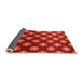 Sideview of Oriental Orange Industrial Rug, urb3035org