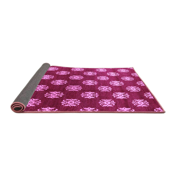 Sideview of Oriental Purple Industrial Rug, urb3035pur