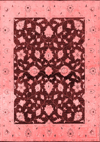 Oriental Red Industrial Rug, urb3036red