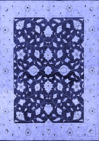 Oriental Blue Industrial Rug, urb3036blu