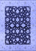 Oriental Blue Industrial Rug, urb3036blu