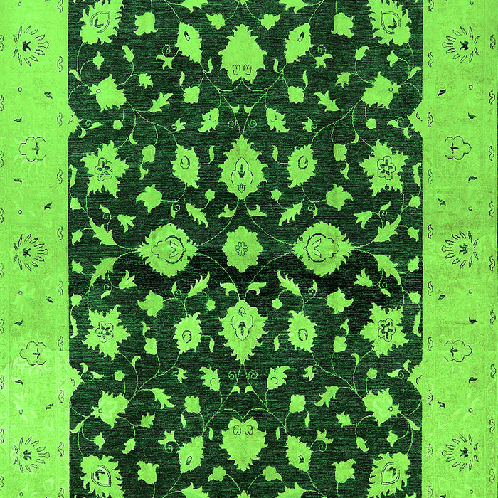 Oriental Green Industrial Rug, urb3036grn