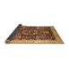 Sideview of Oriental Brown Industrial Rug, urb3037brn