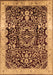 Oriental Brown Industrial Rug, urb3037brn