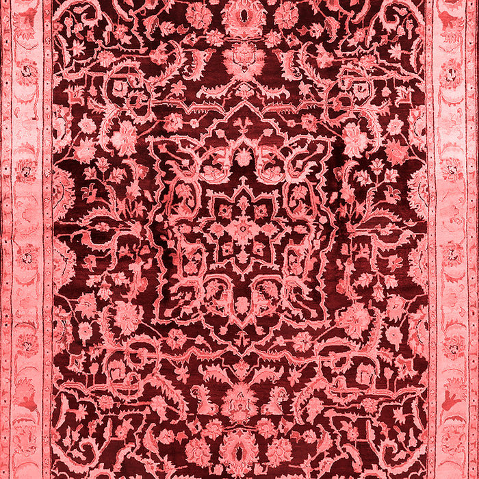 Oriental Red Industrial Area Rugs