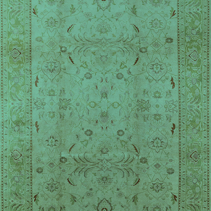 Oriental Turquoise Industrial Rug, urb3039turq