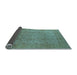 Sideview of Oriental Light Blue Industrial Rug, urb3039lblu