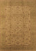 Oriental Brown Industrial Rug, urb3039brn