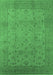 Oriental Emerald Green Industrial Rug, urb3039emgrn