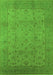 Oriental Green Industrial Rug, urb3039grn