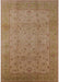 Mid-Century Modern Light Brown Oriental Rug, urb3039