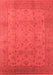 Oriental Red Industrial Area Rugs