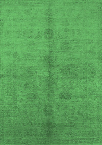 Oriental Emerald Green Industrial Rug, urb3040emgrn