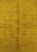 Oriental Yellow Industrial Rug, urb3040yw