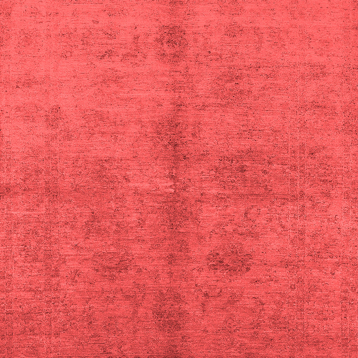 Machine Washable Oriental Red Industrial Rug, wshurb3040red