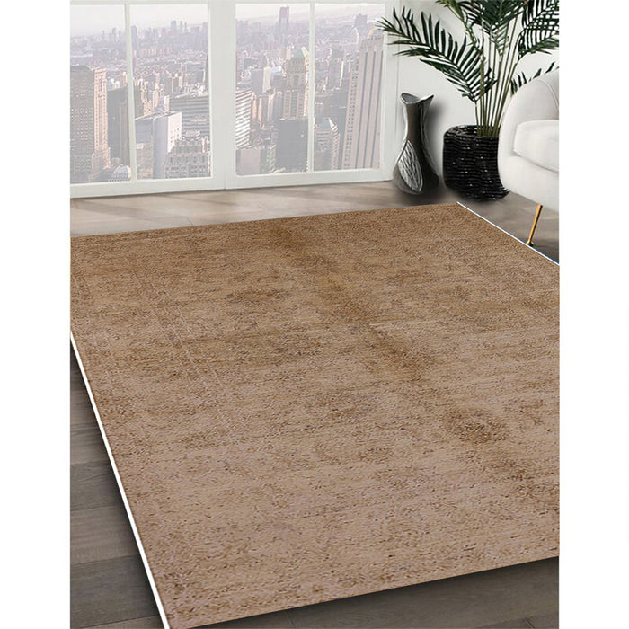 Machine Washable Industrial Modern Light Brown Rug in a Family Room, wshurb3040