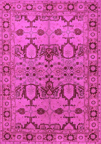 Oriental Pink Industrial Rug, urb3041pnk