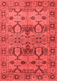 Oriental Red Industrial Rug, urb3041red