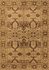 Oriental Brown Industrial Rug, urb3041brn