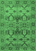 Oriental Emerald Green Industrial Rug, urb3041emgrn