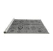 Sideview of Machine Washable Oriental Gray Industrial Rug, wshurb3042gry