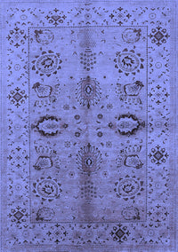 Oriental Blue Industrial Rug, urb3042blu