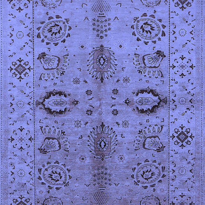 Oriental Blue Industrial Rug, urb3042blu