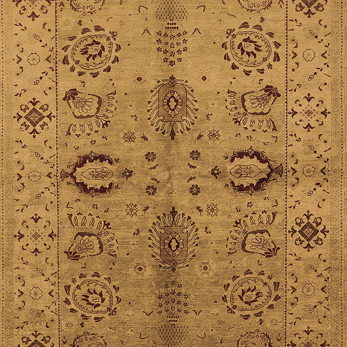 Oriental Brown Industrial Rug, urb3042brn