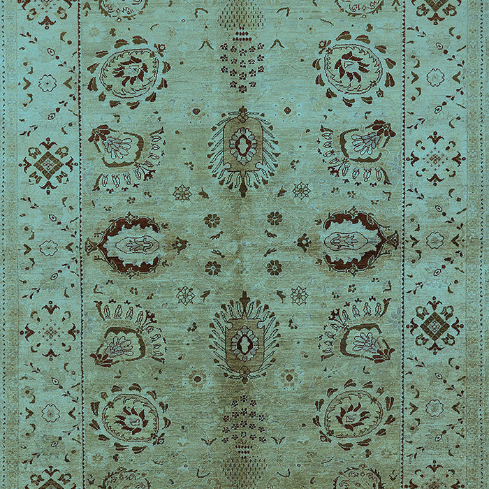 Oriental Light Blue Industrial Rug, urb3042lblu