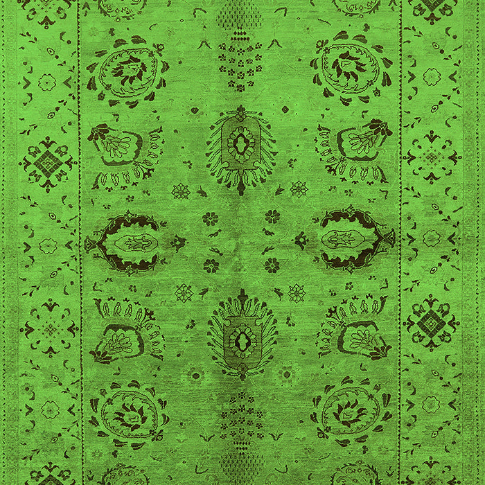 Oriental Green Industrial Rug, urb3042grn
