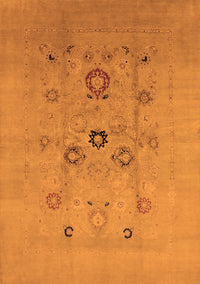 Oriental Orange Industrial Rug, urb3043org