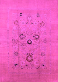 Oriental Pink Industrial Rug, urb3043pnk