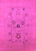 Oriental Pink Industrial Rug, urb3043pnk