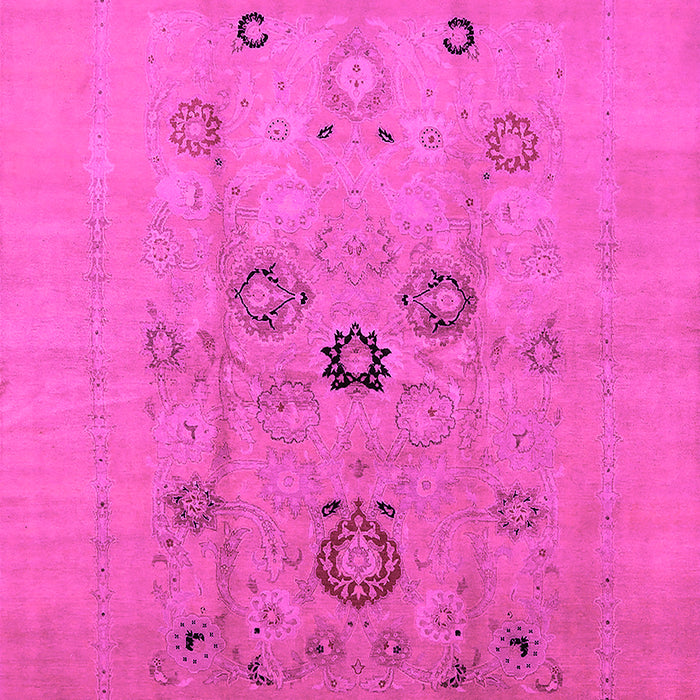 Oriental Pink Industrial Rug, urb3043pnk
