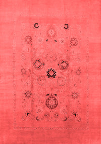 Oriental Red Industrial Rug, urb3043red