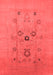 Oriental Red Industrial Area Rugs