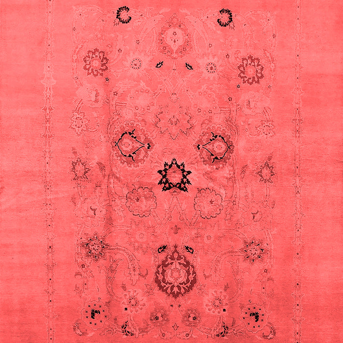 Oriental Red Industrial Area Rugs