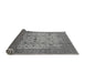 Sideview of Oriental Gray Industrial Rug, urb3044gry