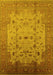 Oriental Yellow Industrial Rug, urb3044yw