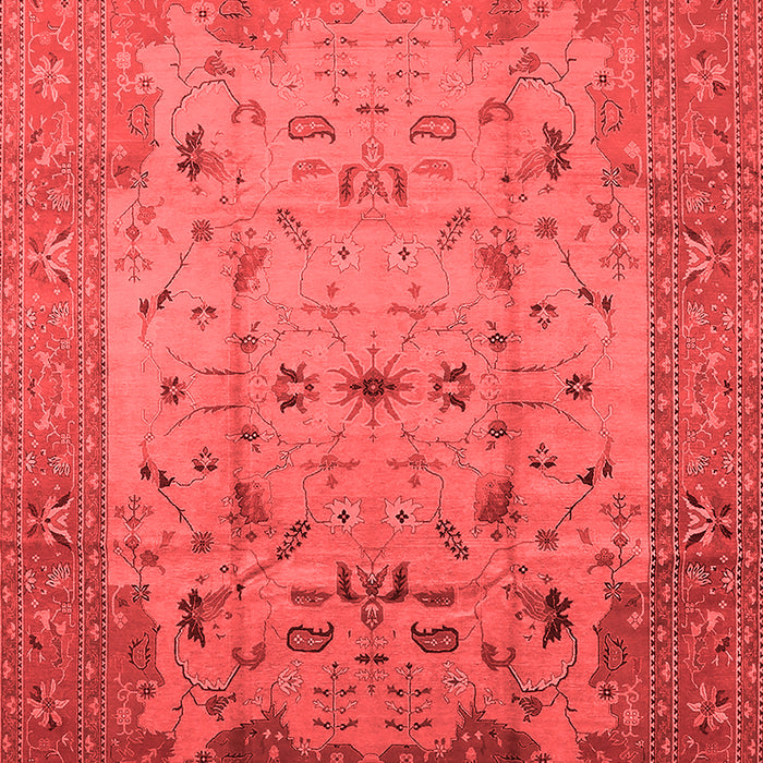 Oriental Red Industrial Area Rugs